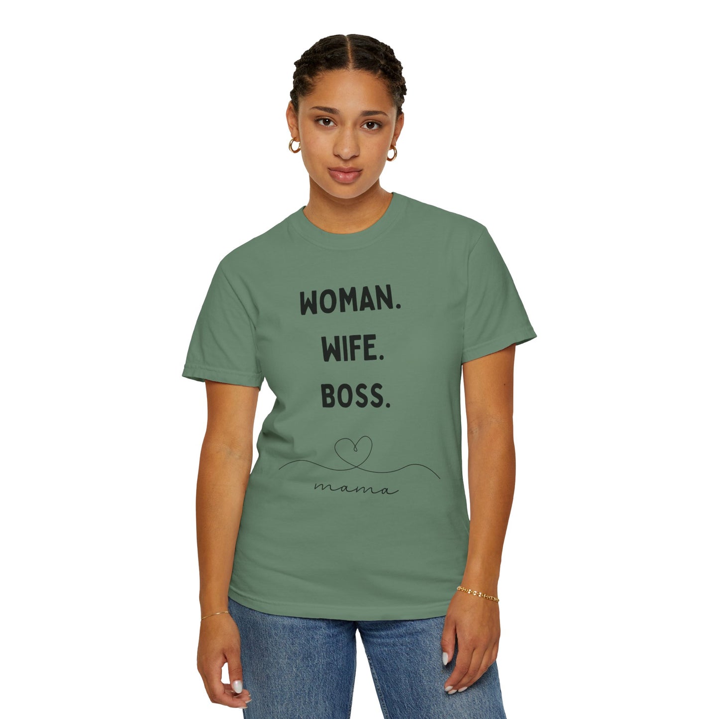 Woman, Wife, Boss Graphic Tee (REG & PLUS)