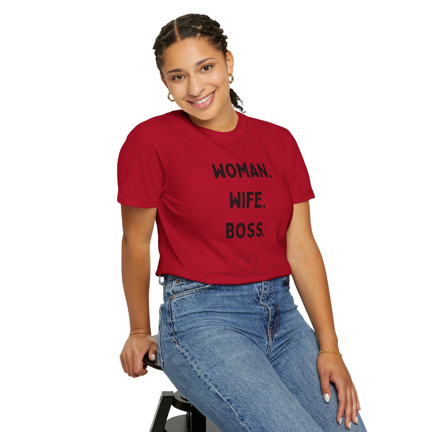 Woman, Wife, Boss Graphic Tee (REG & PLUS)