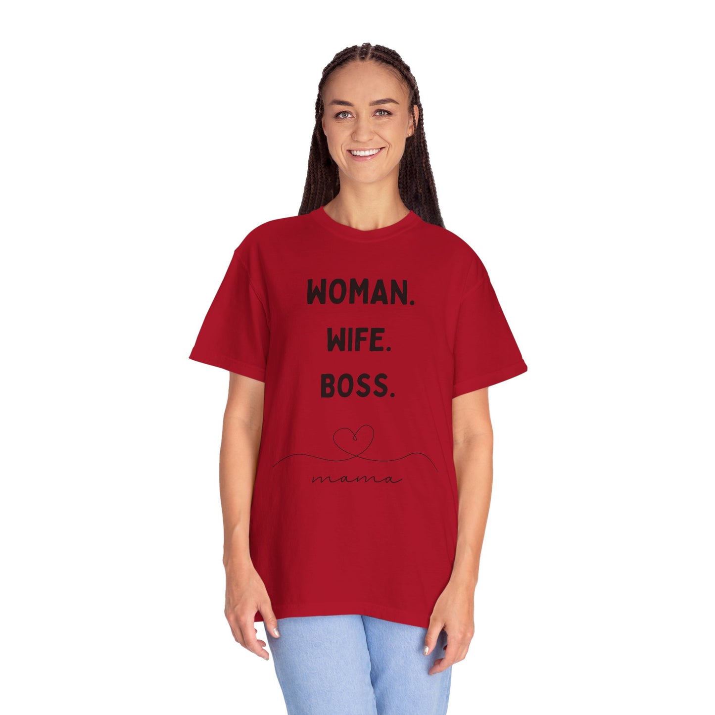 Woman, Wife, Boss Graphic Tee (REG & PLUS)