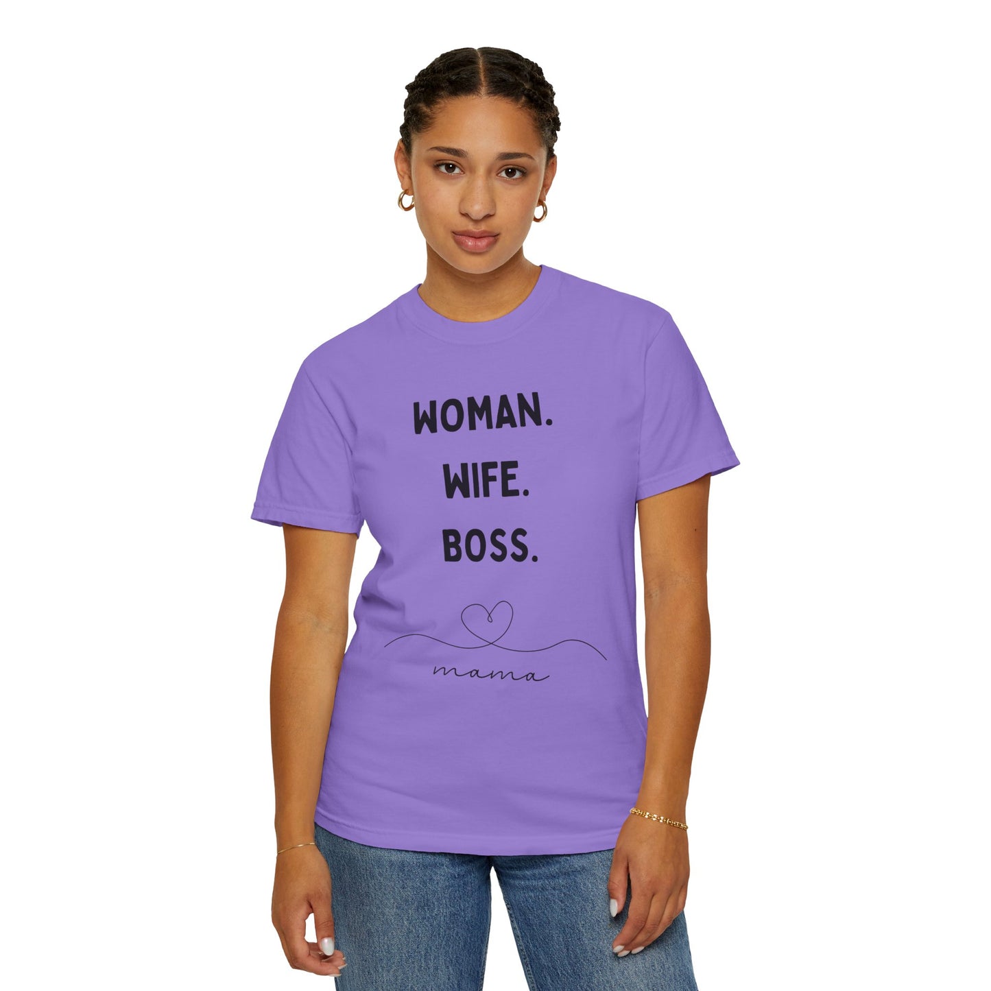 Woman, Wife, Boss Graphic Tee (REG & PLUS)