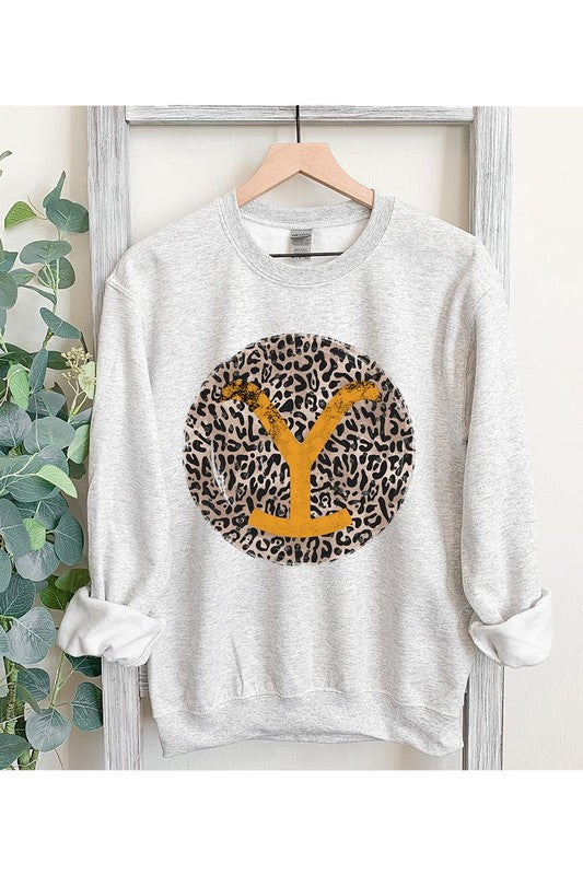 Leopard Yellowstone Sweatshirt (REG)