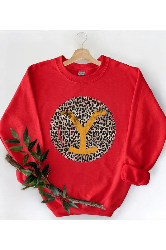 Leopard Yellowstone Sweatshirt (REG)