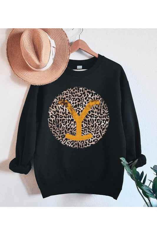 Leopard Yellowstone Sweatshirt (REG)