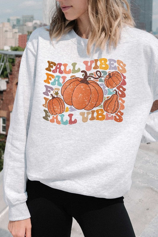 Fall Vibes Sweatshirt (PLUS)